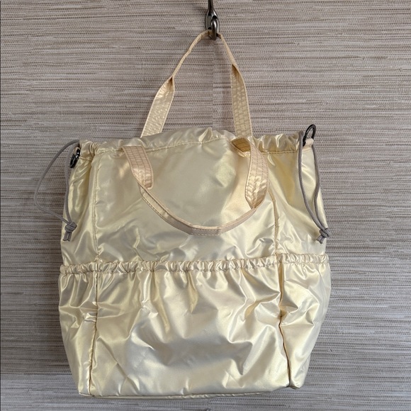 Lug Ditty XL Drawstring Convertible Tote Bag Metallic - Picture 7 of 9